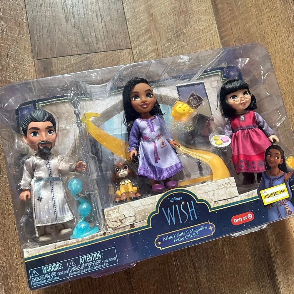 Disney Wish Asha, Dahlia & Magnifico Petite Gift Set